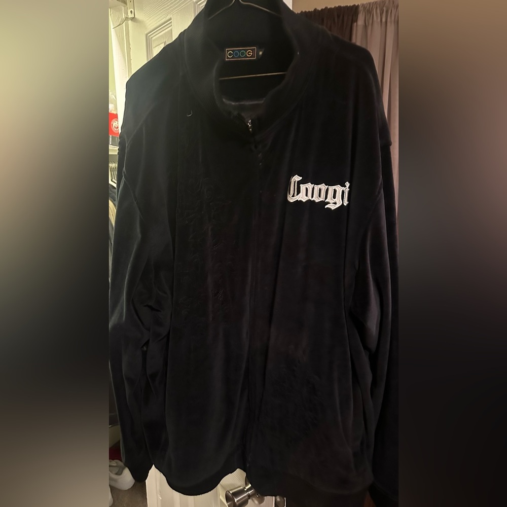 Coogi Velour Track jacket